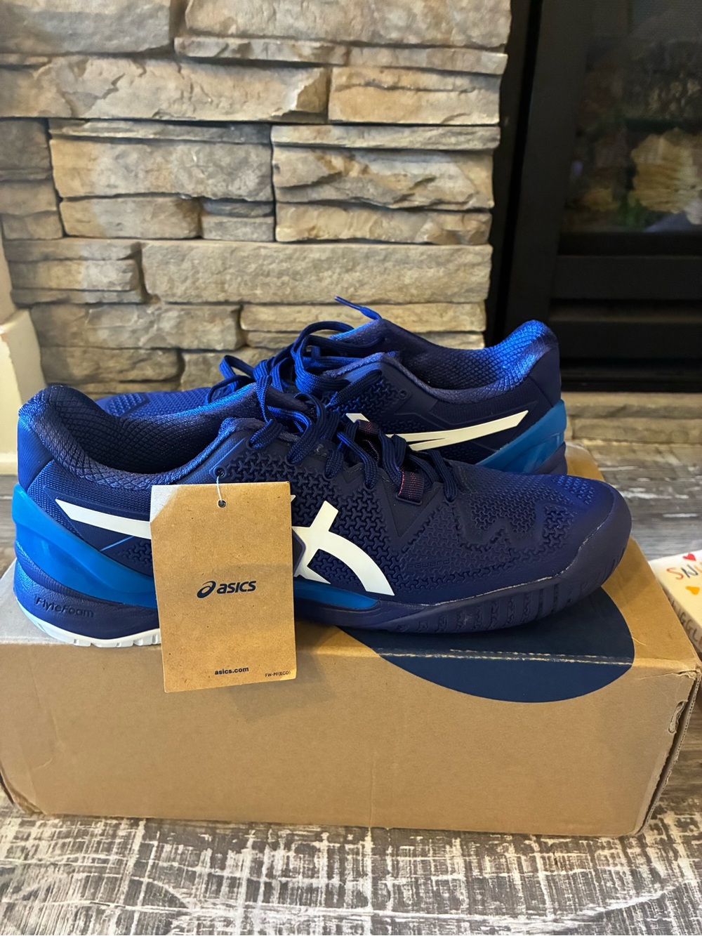 ASICs men’s gel-resolution x size 9 wide 2e